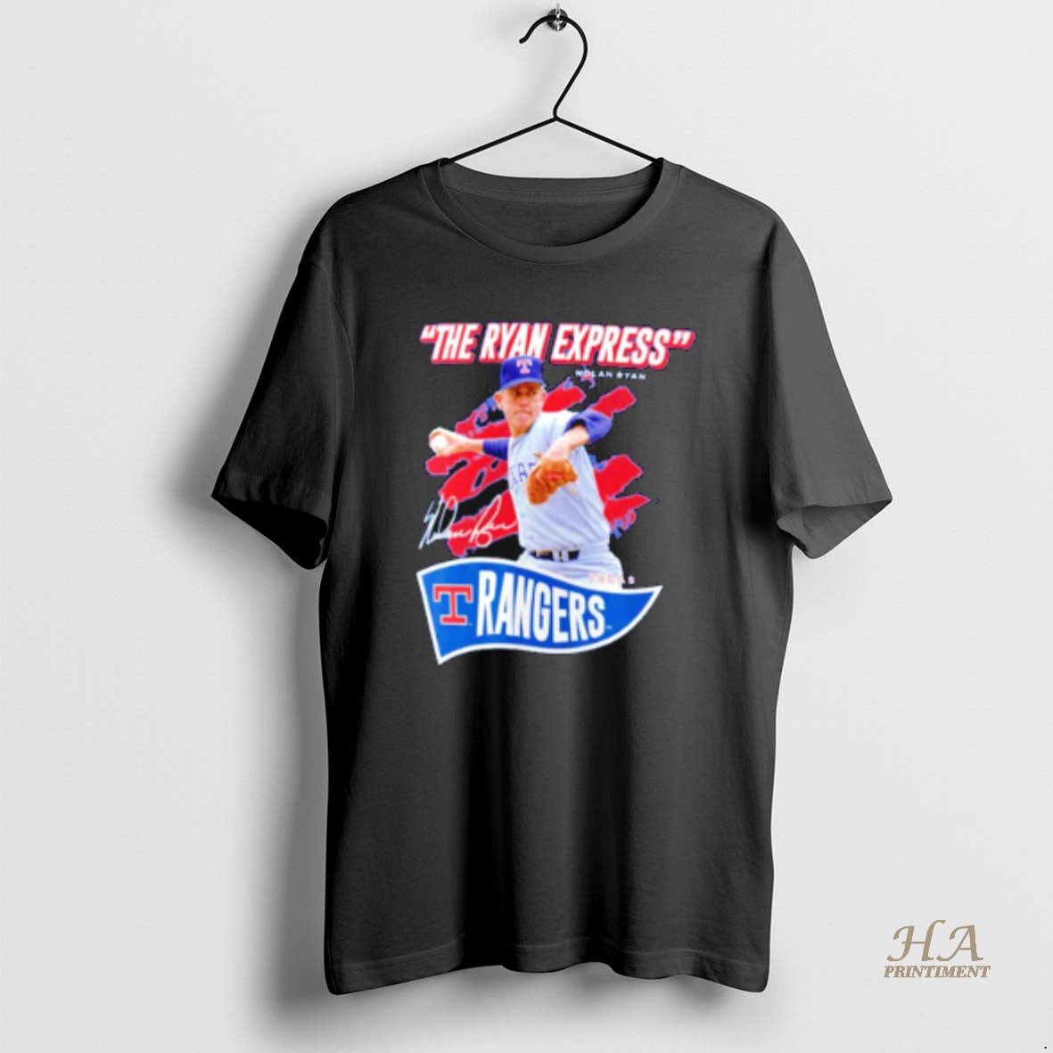 Official Texas Rangers Nolan Ryan The Ryan Express