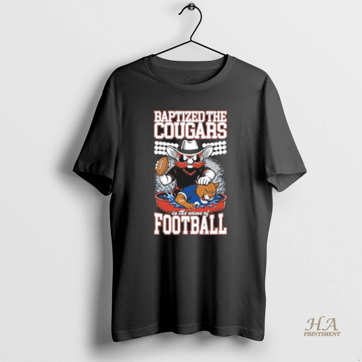 Official Texas Tech Baptized The Cougars In The Name Of Football