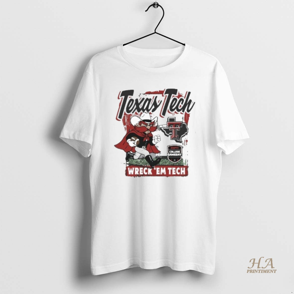 Official Texas Tech Red Raiders Espn College Gameday Wreck Em Tech Classic Runner