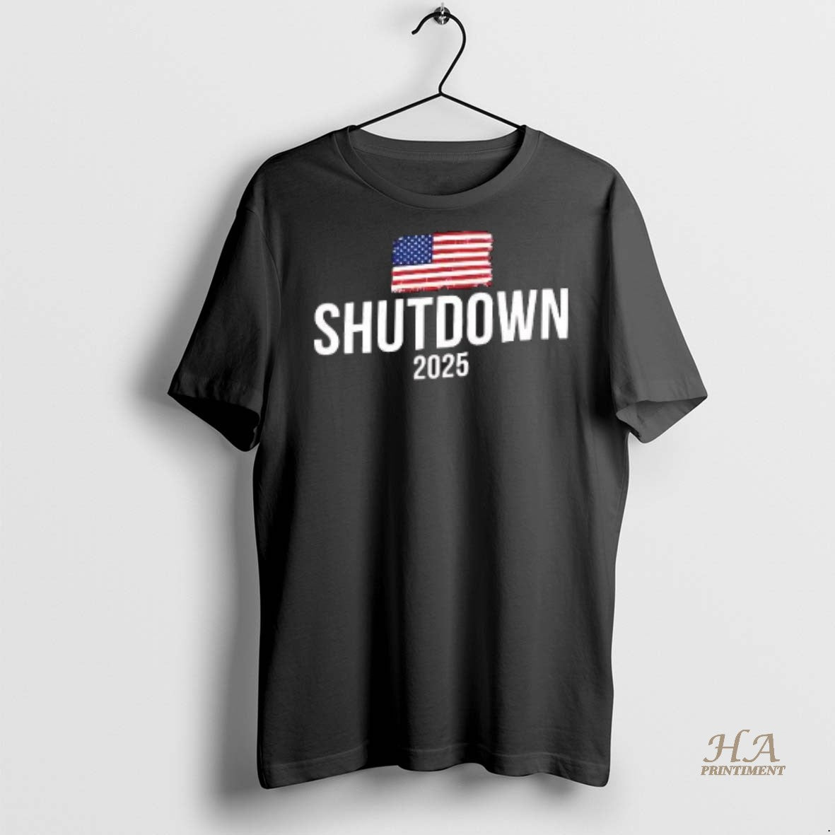 Official The 2025 Shutdown Flag Shirt