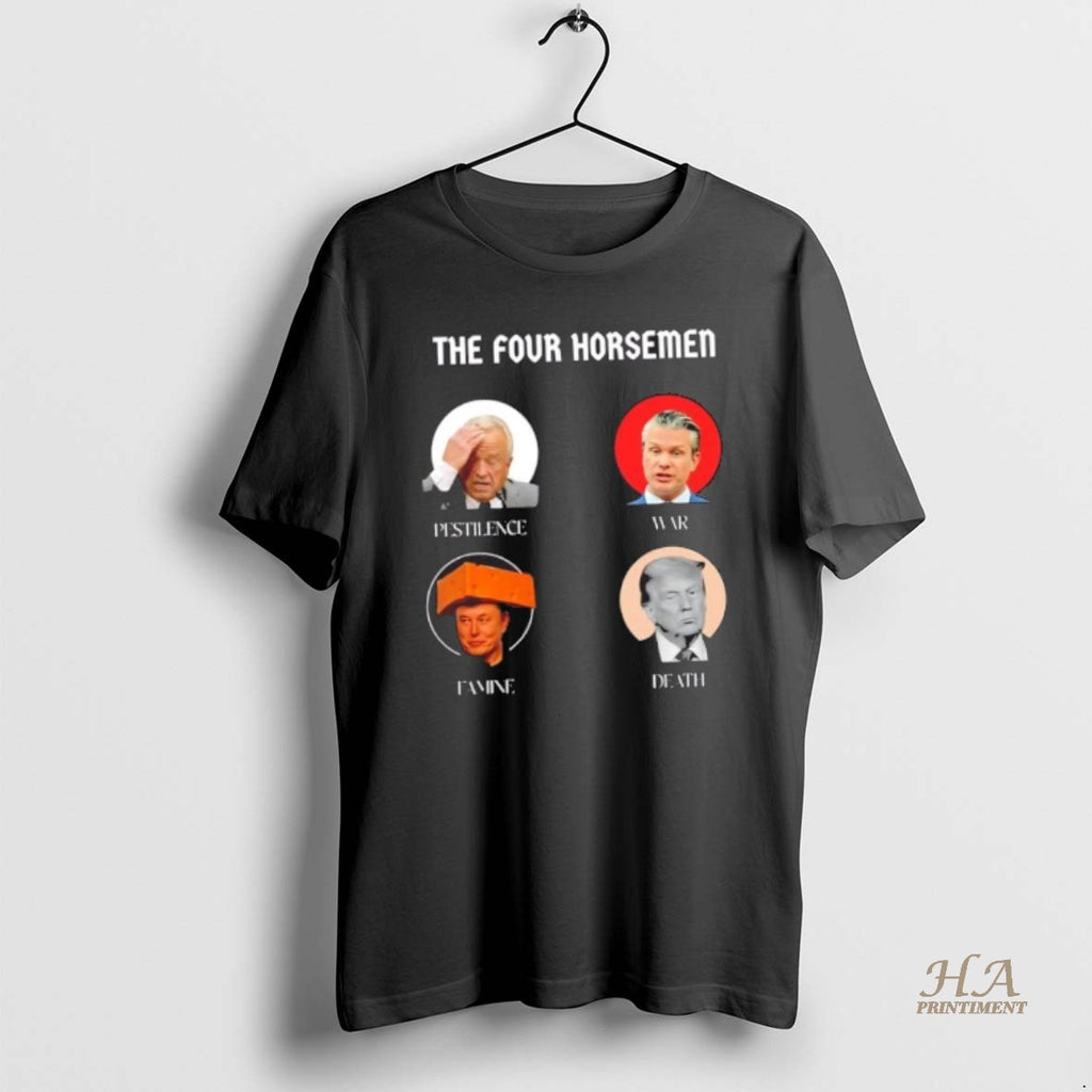 Official The 4 Horsemen Elon Musk Famine Trump Death