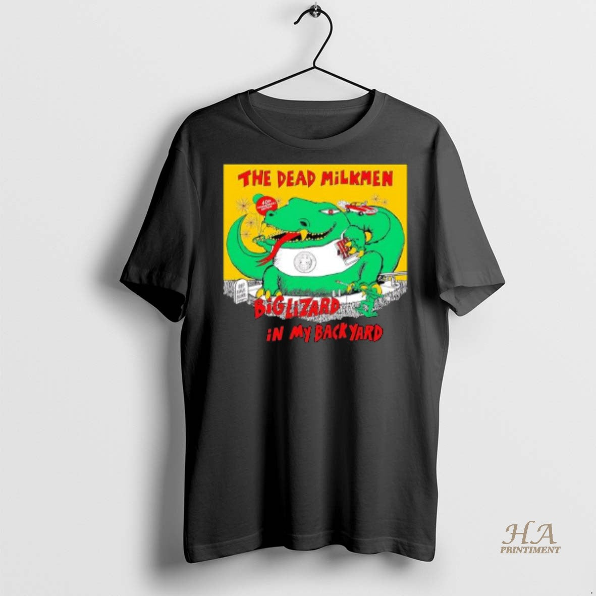 Official The Dead Milkmen Big Lizard In My Backyard Shirt