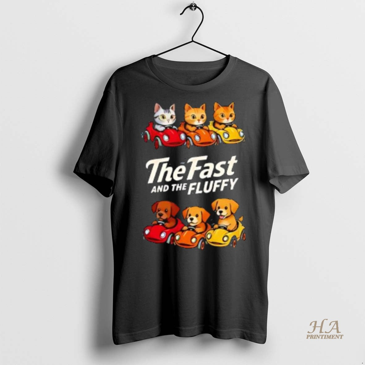 Official The Fast And The Fluffy Cartoon Shirt