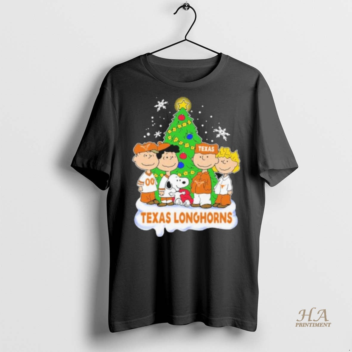 Official The Peanuts Texas Longhorns Merry Christmas 2025 Shirt