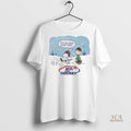 Official The Peanuts X Usa Hockey The Ice Looks Good Today Shirt