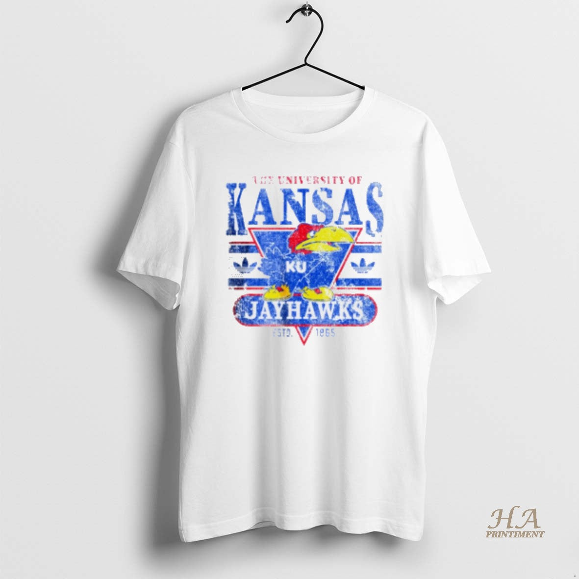 Official The University Of Kansas Jayhawks Mascot Est 1865