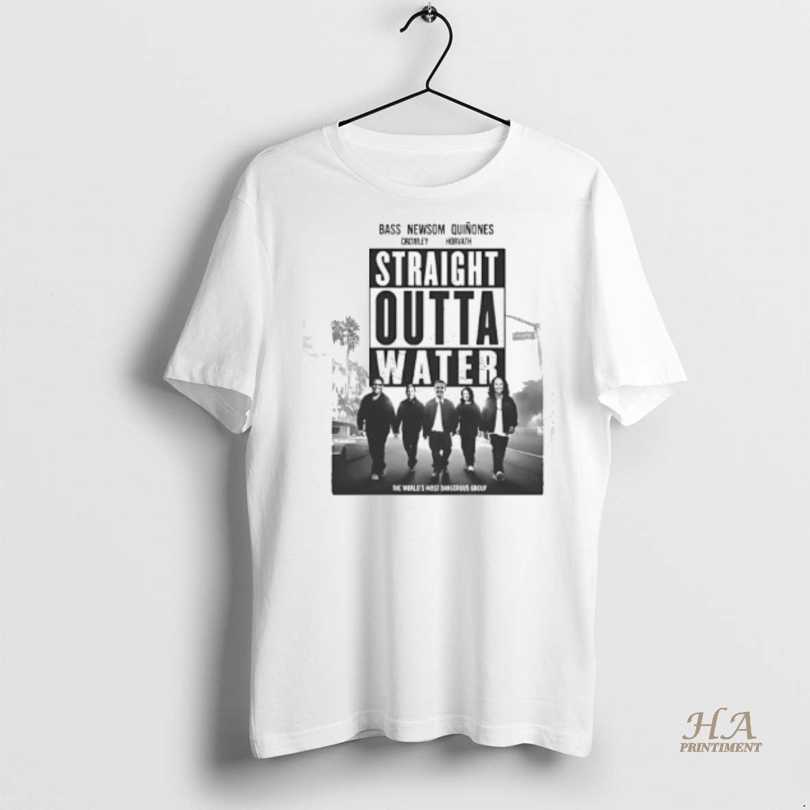 Official The Worlds Most Dangerous Group Straight Outta Water Shirt