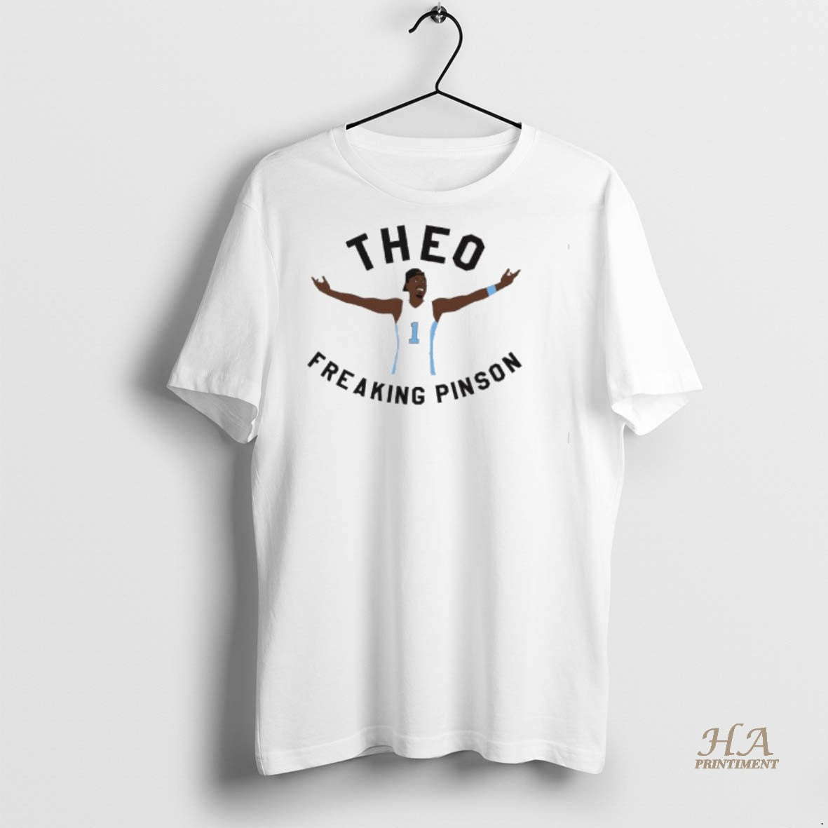Official Theo Freaking Pinson Premium Number 1 Shirt