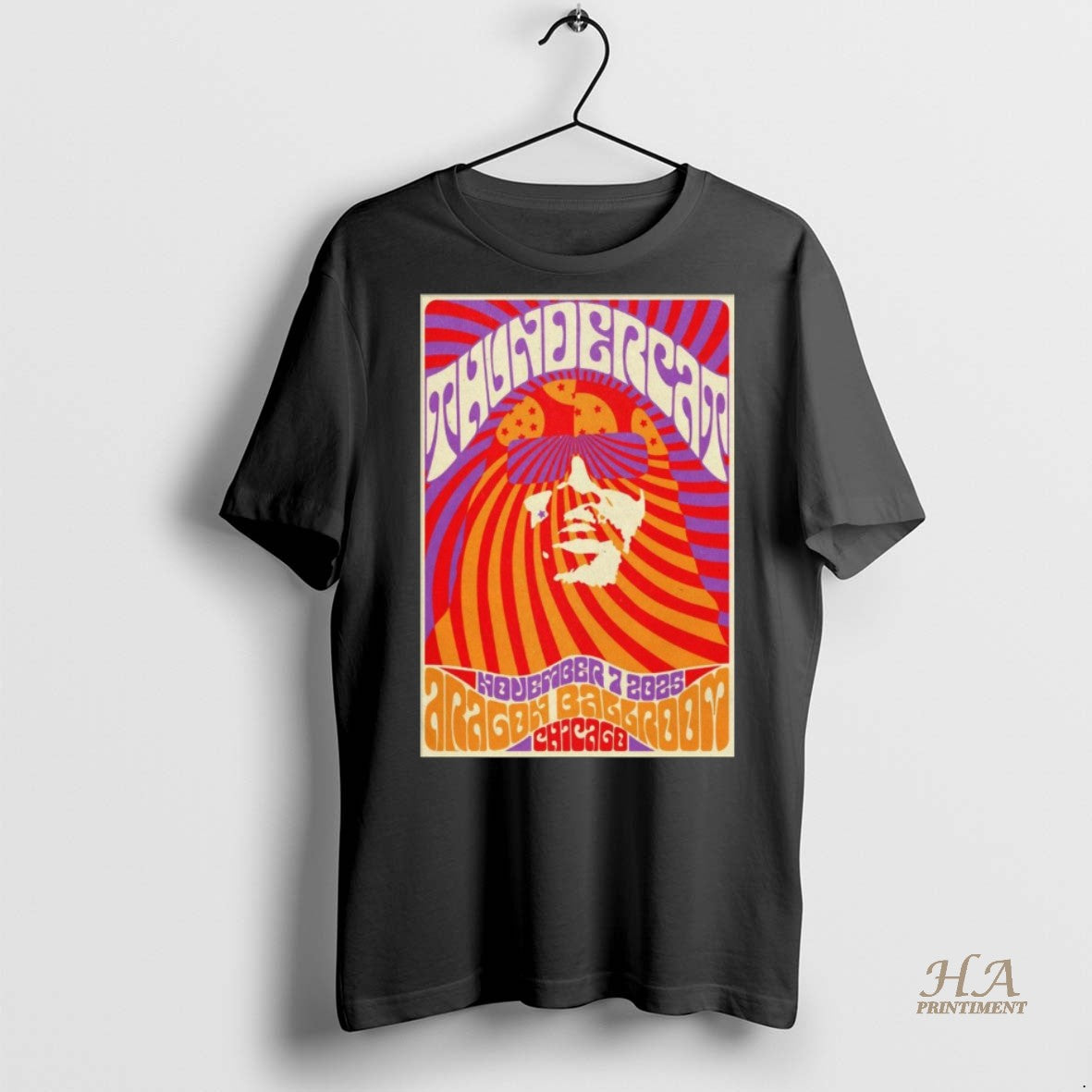 Official Thundercat November 7 2025 Chicago Il Shirt