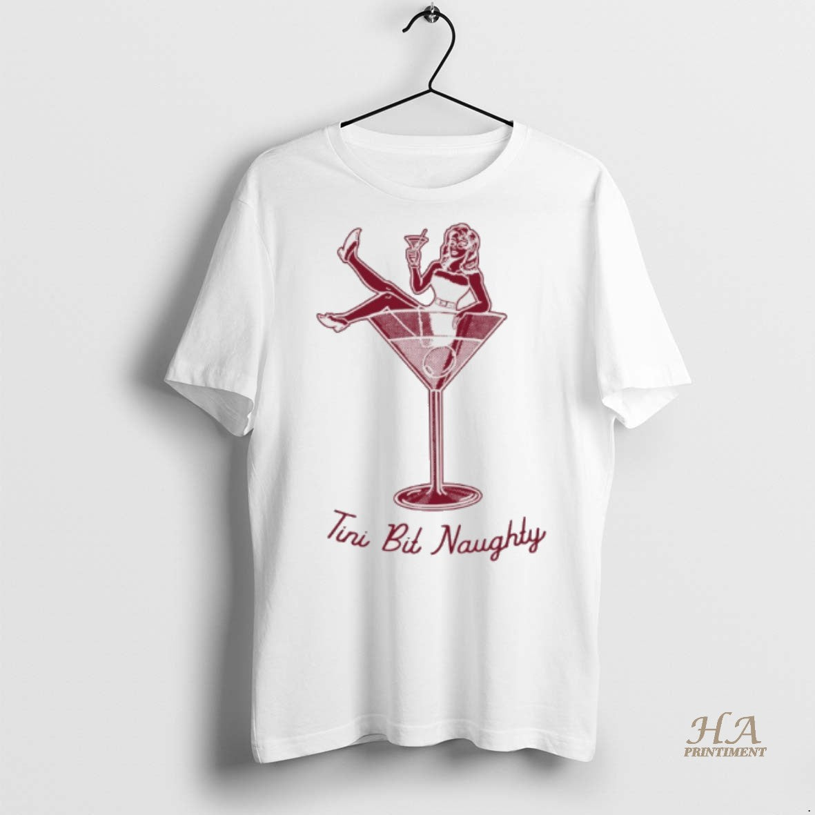 Official Tini Bit Naughty Christmas Ugly Shirt
