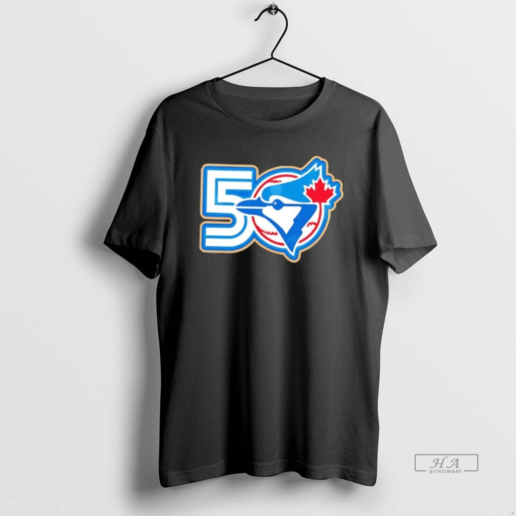 Official Toronto Blue Jays 50th Anniversary Logo