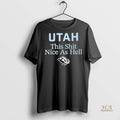 Official Utah This Shit Nice As Hell Utah Mammoth Logo Shirt