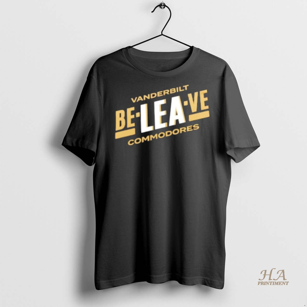 Official Vanderbilt Commodores Football Be Lea Ve 2 Sided Shirt