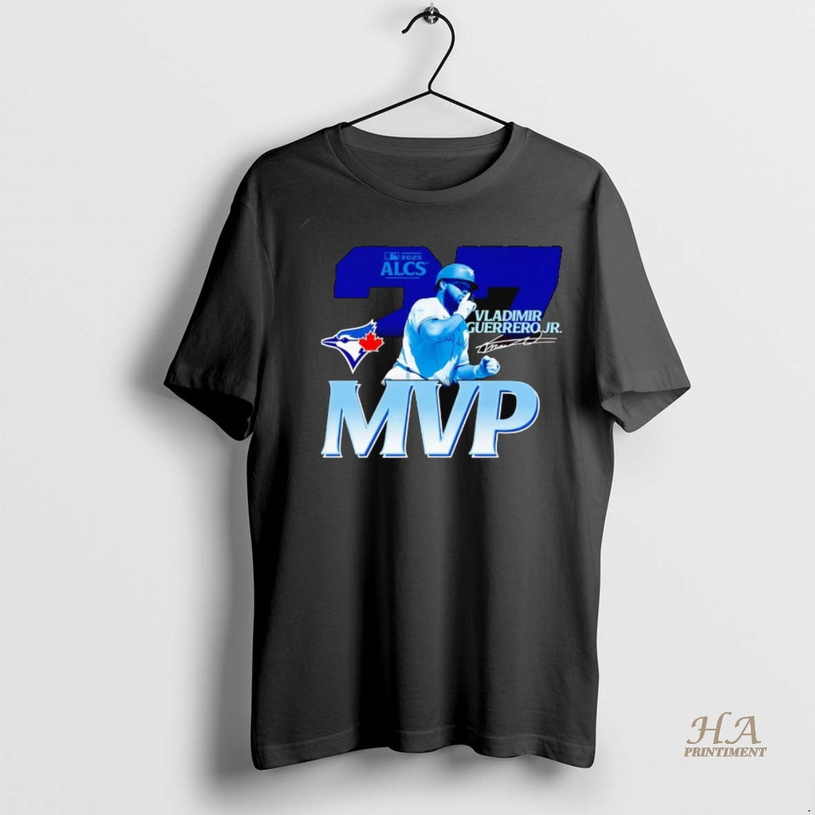 Official Vladimir Guerrero Jr 2025 Alcs Mvp Signature Shirt