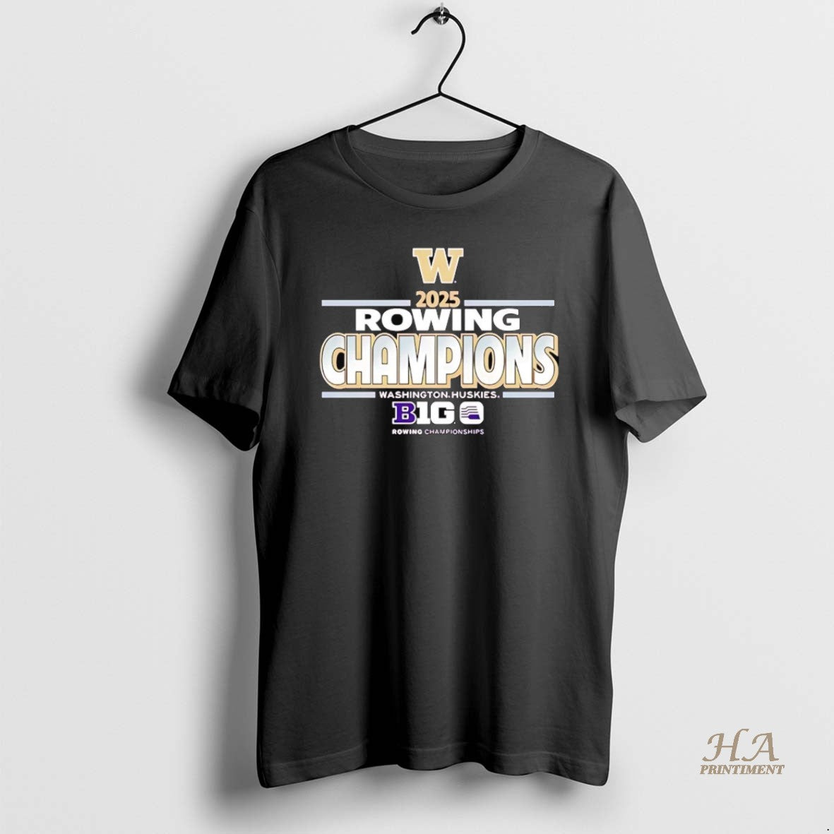 Official Washington Huskies Big Ten Rowing Champions 2025