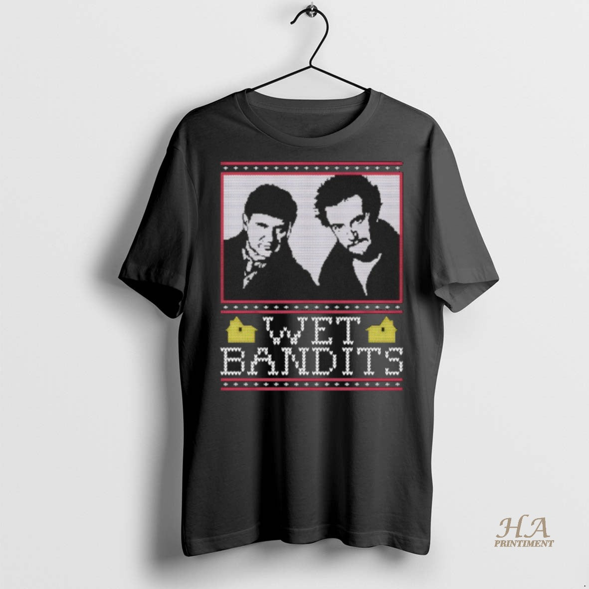 Official Wet Bandits Harry And Marv Christmas Ugly Shirt