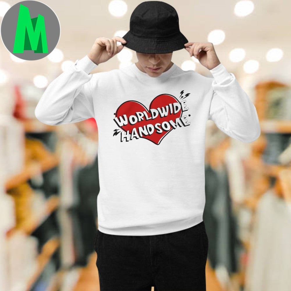 Worldwide Handsome Red Heart Shirt