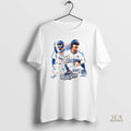 Official Yoshinobu Yamamoto Los Angeles Dodgers Trophy World Series Champions Graphic Vintage