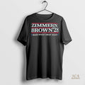 Official Zimmern Brown 2028 Make Food Great Again Shirt