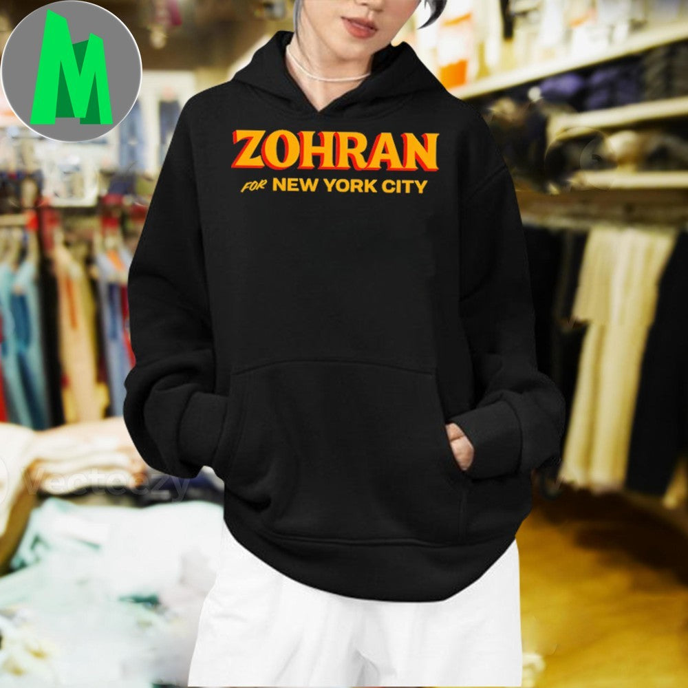 Zohran For New York City Political Campaign T-Shirt