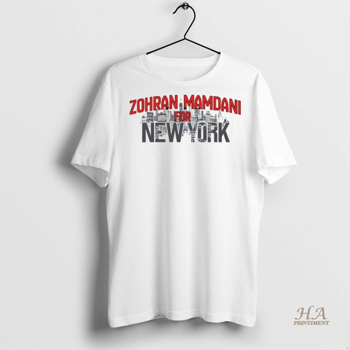 Official Zohran Mamdani For New York City 2025 City Skyline Christmas Shirt