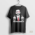 Official Zohran Mamdani Middle Finger Turn The Volume Up Shirt