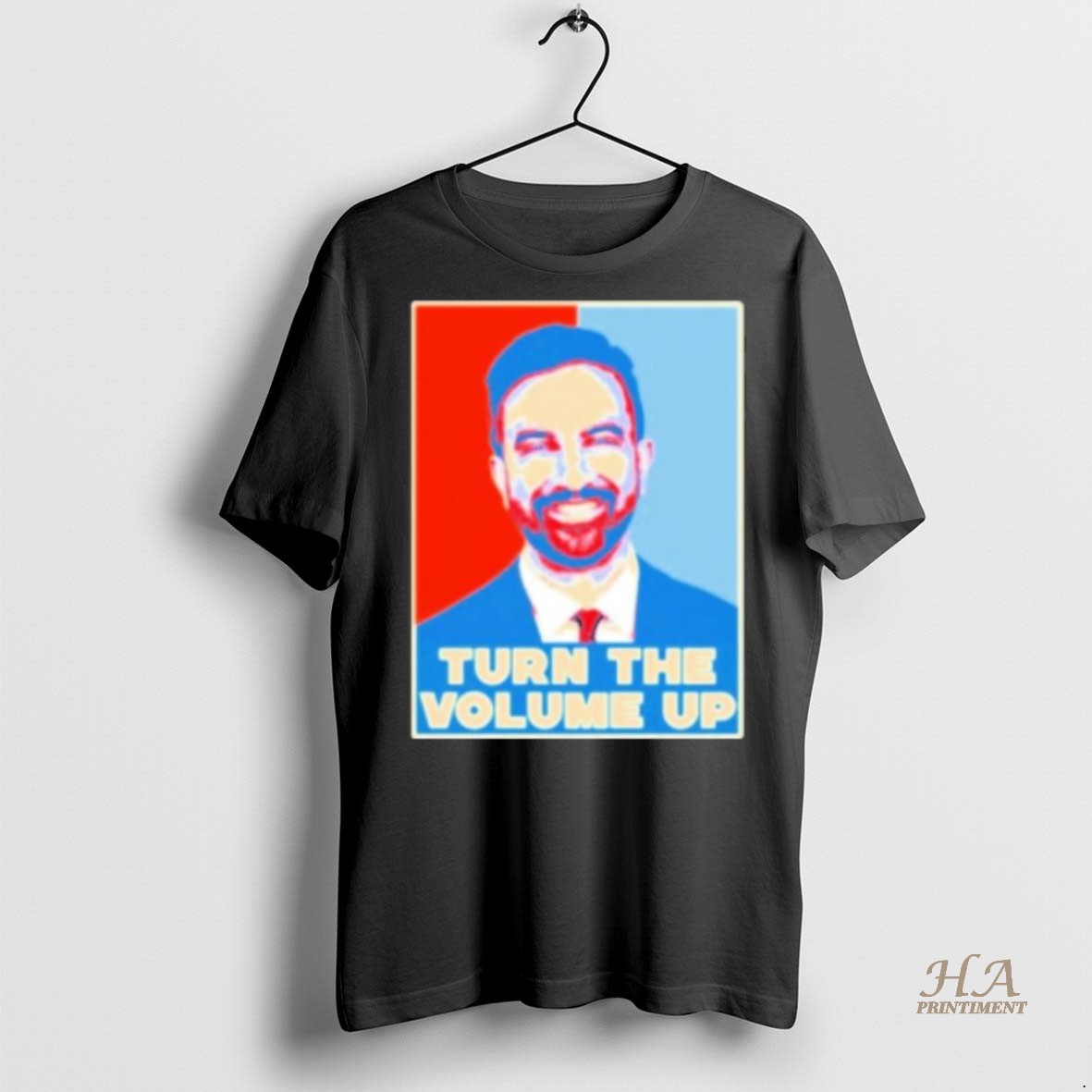 Official Zohran Mamdani Turn The Volume Up Hope Shirt