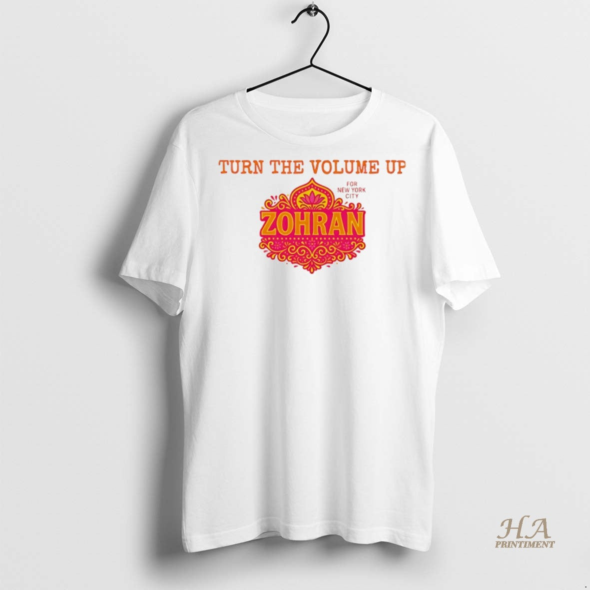 Official Zohran Mamdani Turn The Volume Up 2025 Christmas Shirt