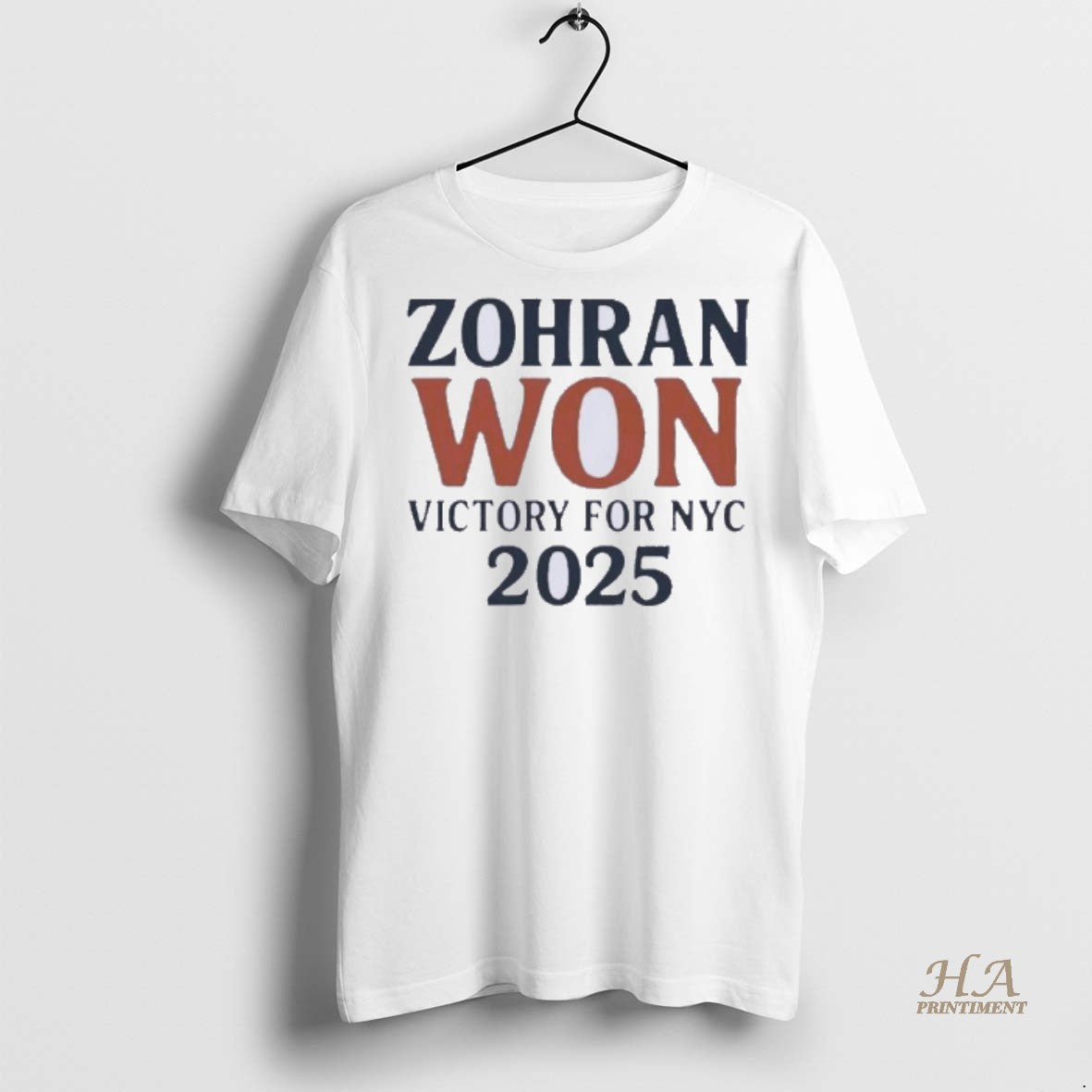 Official Zohran Mamdani Won Victory For Nyc 2025 Shirt