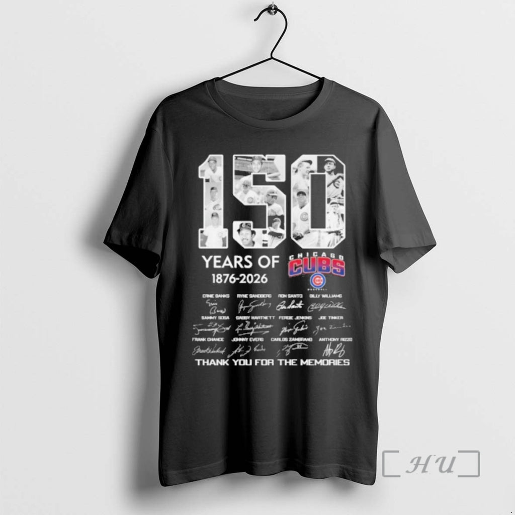 Officials 150 Years Of Chicago Cubs 1876 2026