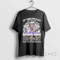Officials 30th Anniversary 1996 2025 Baltimore Ravens Teams Signatures Premium T Shirt Sweater