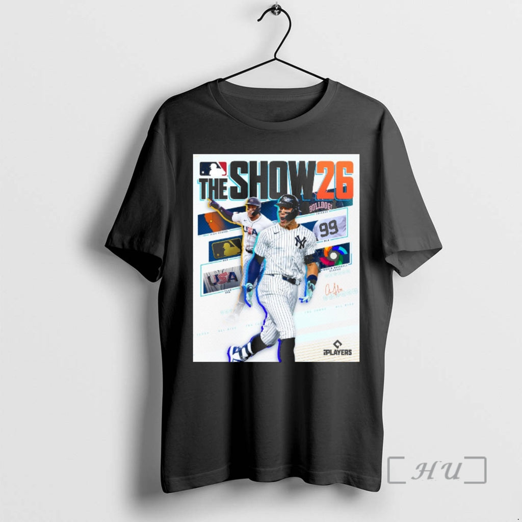 Officials Aaron Judge New York Yankees Mlb The Show 2026 Signature Premium T Shirts Sweater