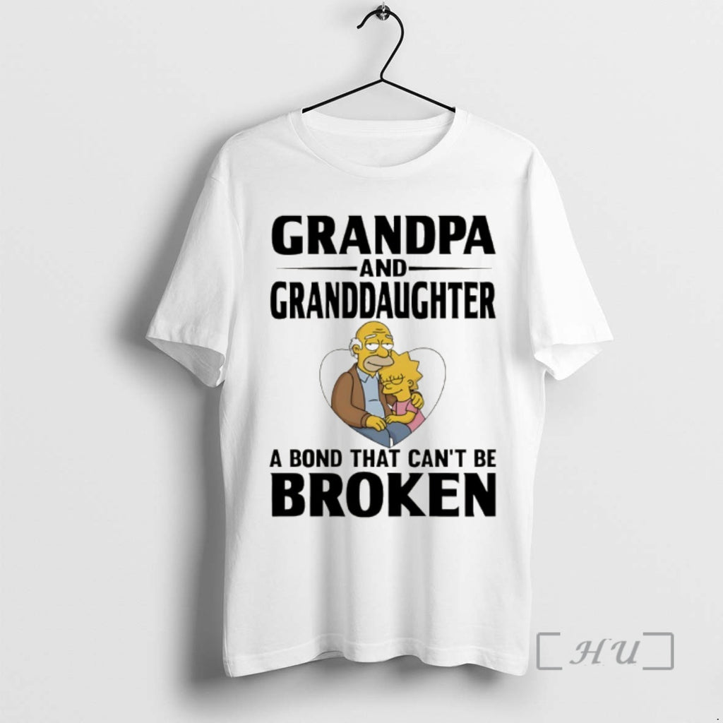 Officials Abraham Hug Lisa Grandpa Granddaughter And A Bond That Cant Be Broken Premium