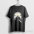 Officials African Grey Parrot Smoking A Cigarette High Contrast Art Unisex , , , Long Sleeve Tee