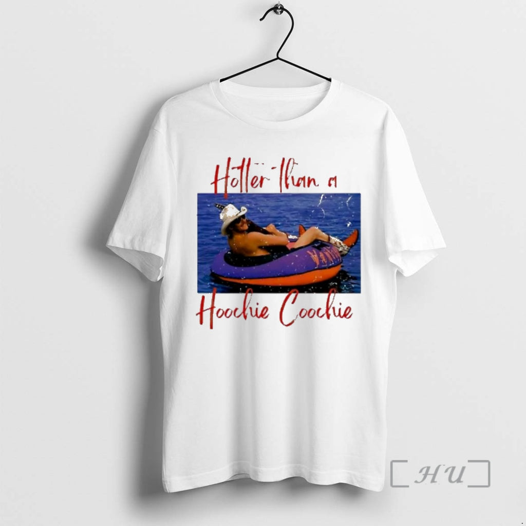 Officials Alan Jackson Hotter Than A Hoochie Coochie Country Music Graphic Premium T Shirts Sweater