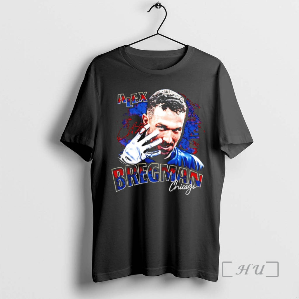 Officials Alex Bregman Chicago Cubs Pose Signature