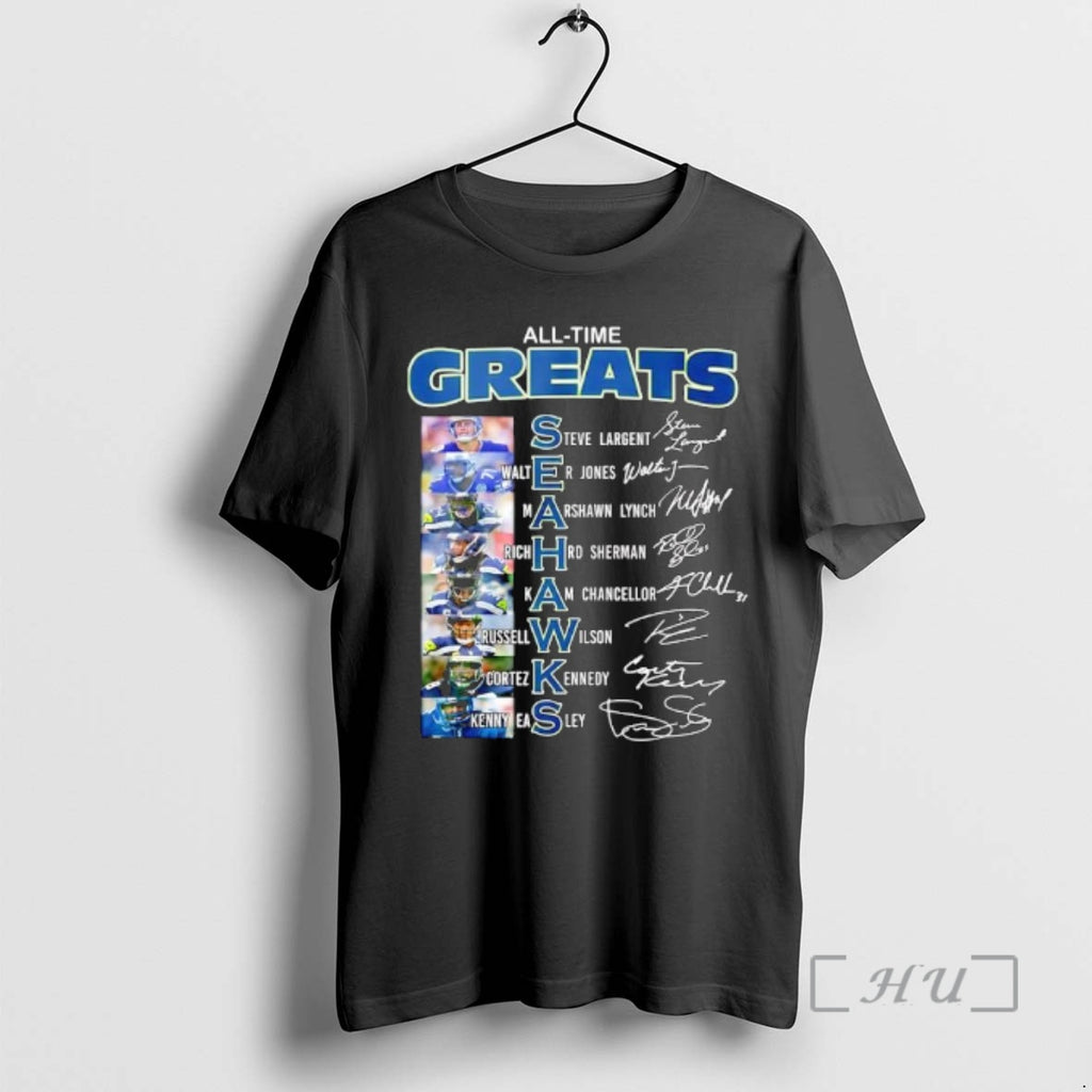 Officials All Time Greats Seahawks Players List Name And Signature