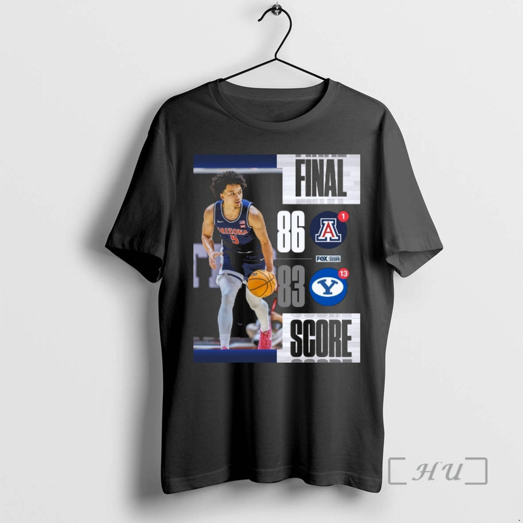 Officials Arizona Wildcats Vs Byu Cougars Final Score 86 83 January 26 2026 Premium