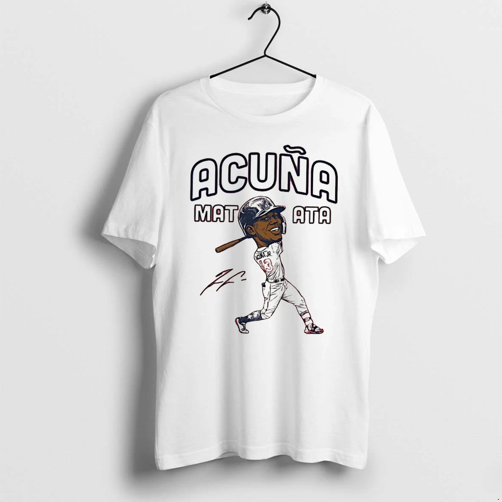 Officials Atlanta Braves Major League Baseball Ronald Acuna Matata Tee Premium T Shirt