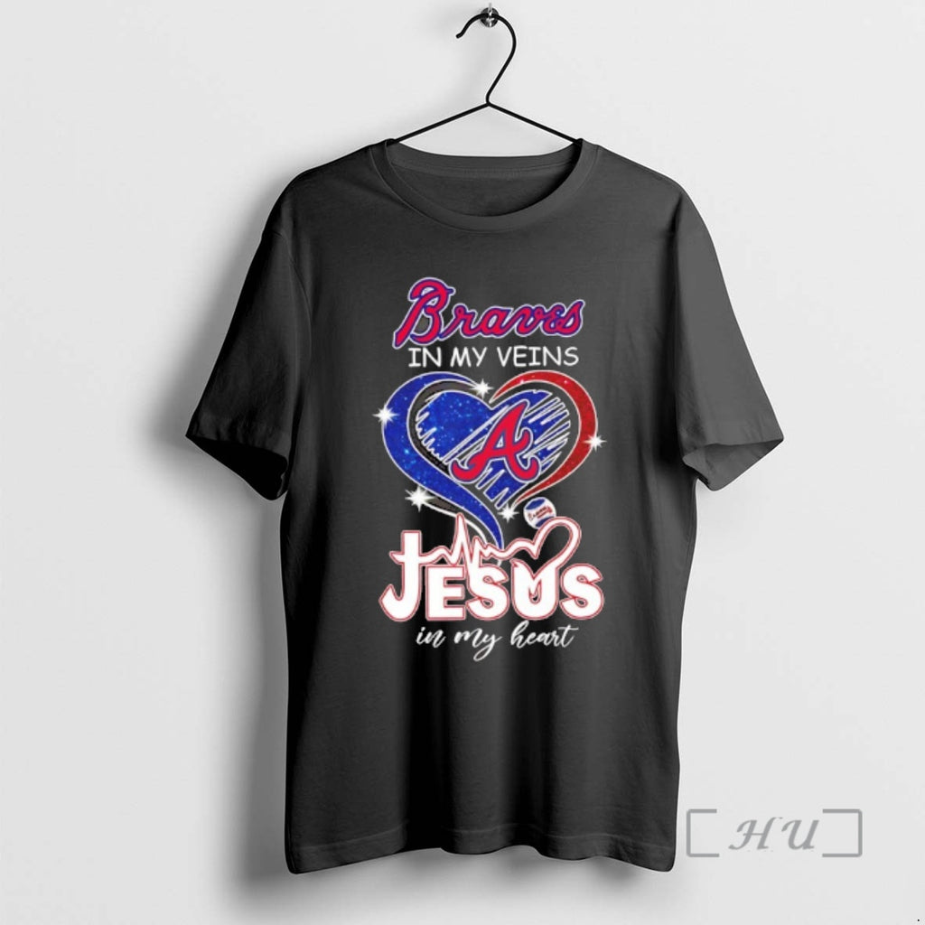 Officials Atlanta Braves In My Veins Jesus In My Heart