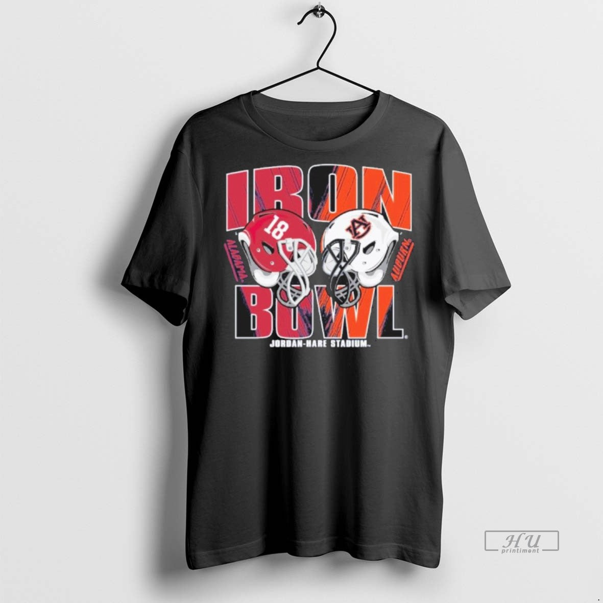 Officials Auburn Tigers Football 2025 Iron Bowl Gameday Vs Alabama Helmet Premium Tee Shirt Sweater