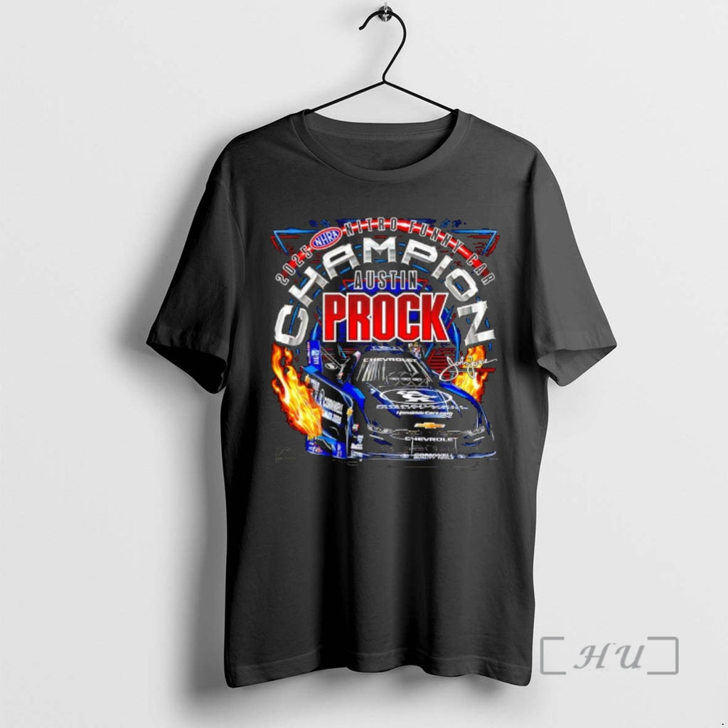 Officials Austin Prock 2025 Funny Car Champion