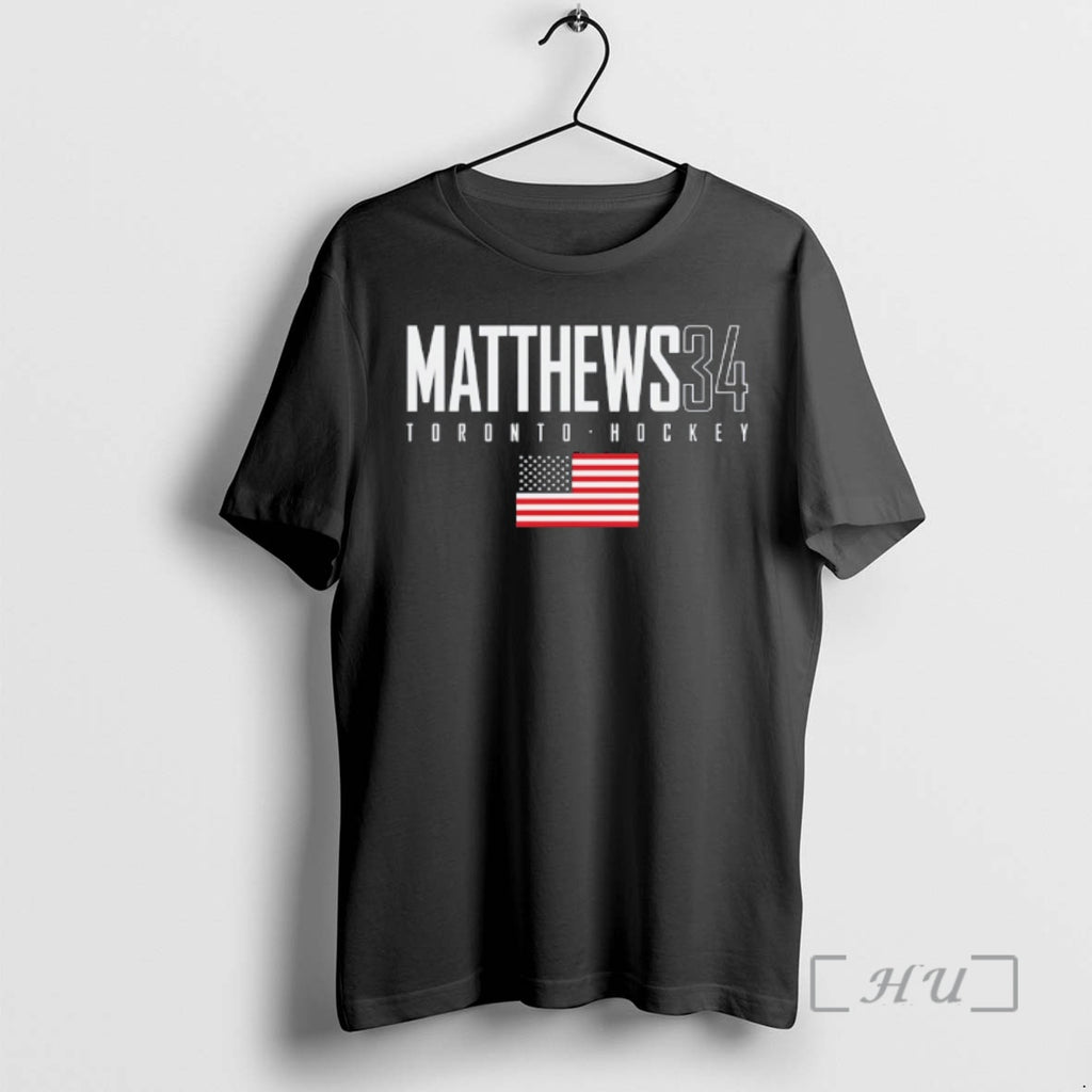 Officials Auston Matthews Toronto Hockey Usa Elite Number And Name