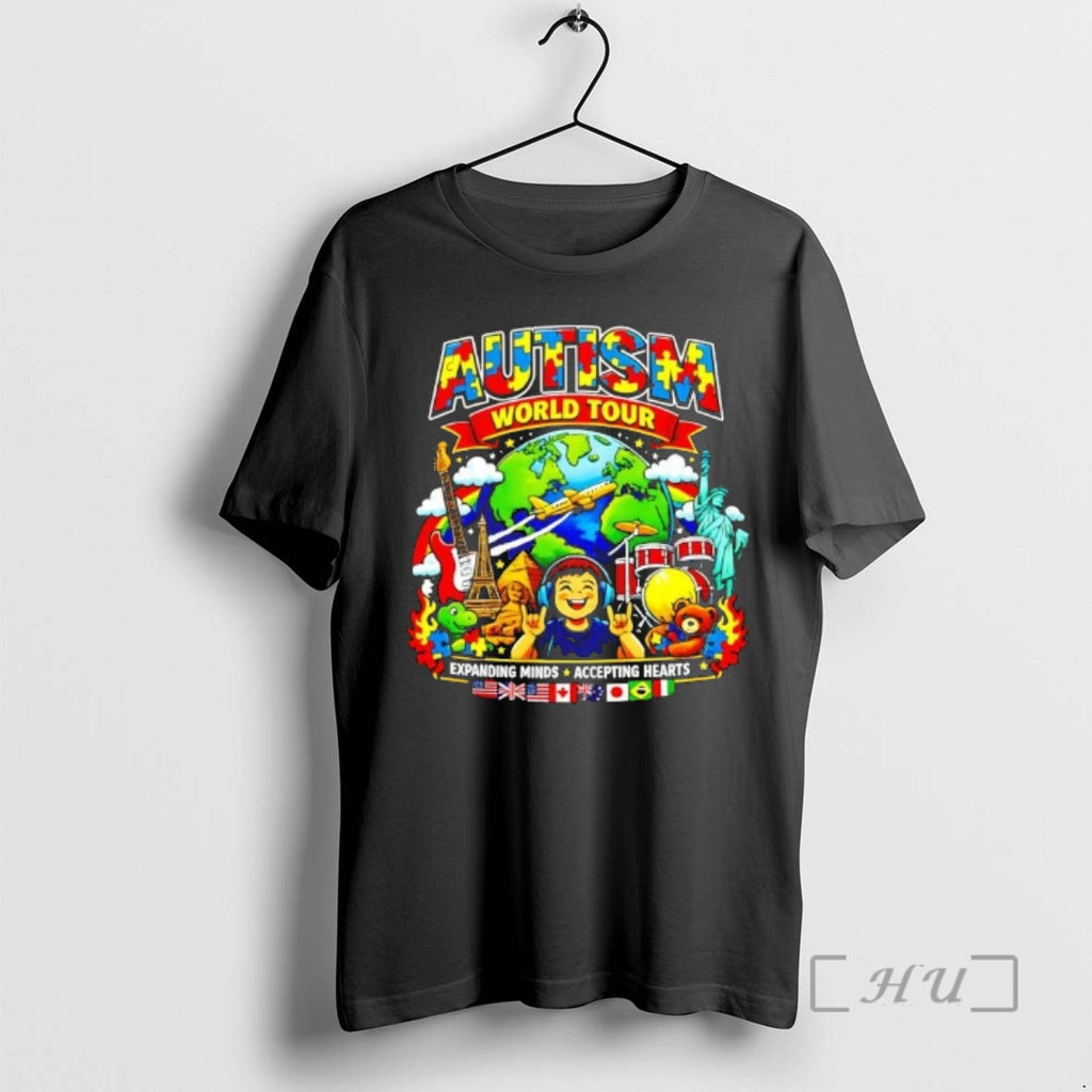 Officials Autism World Tour Exapanding Minds Acepting Hearts Colors
