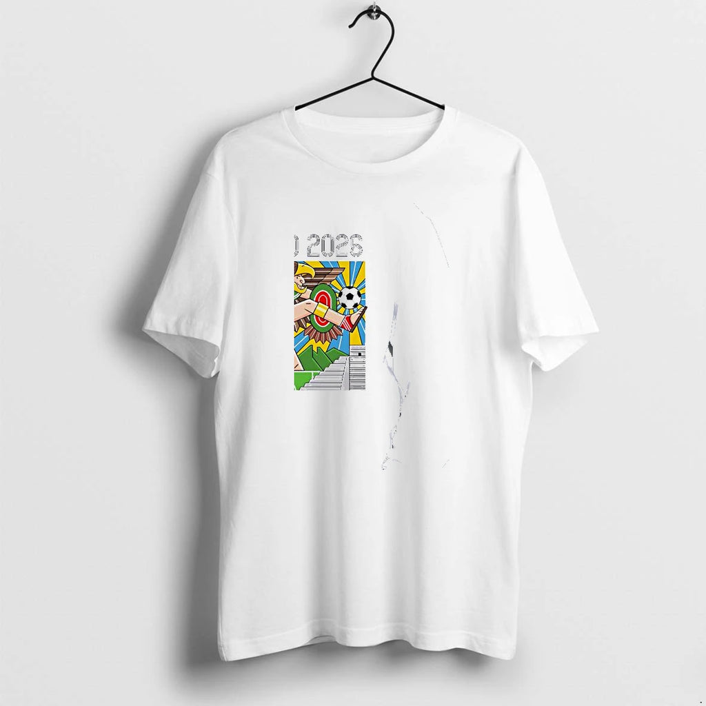 Officials Aztec Eagle Warrior Soccer Player Mexico 2026 World Cup Fifa Premium T Shirt