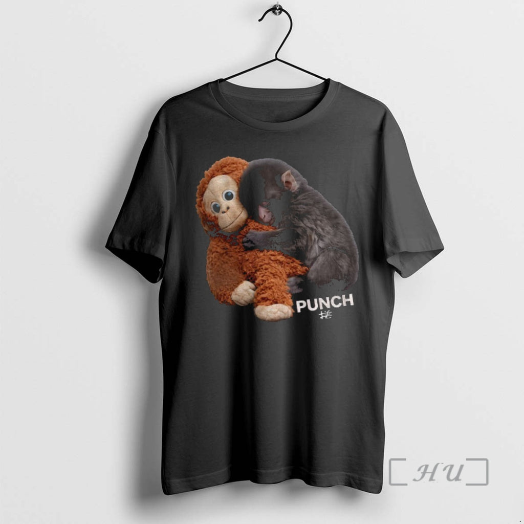 Officials Baby Monkey Punch Graphic Animal Lover