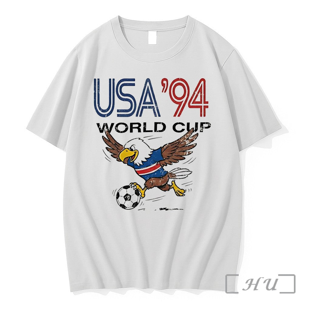 Officials Bald Eagle Soccer Ball Apparel Usa 94 World Cup Fifa 2026 Premium T Shirts Unisex , , , Long Sleeve Tee