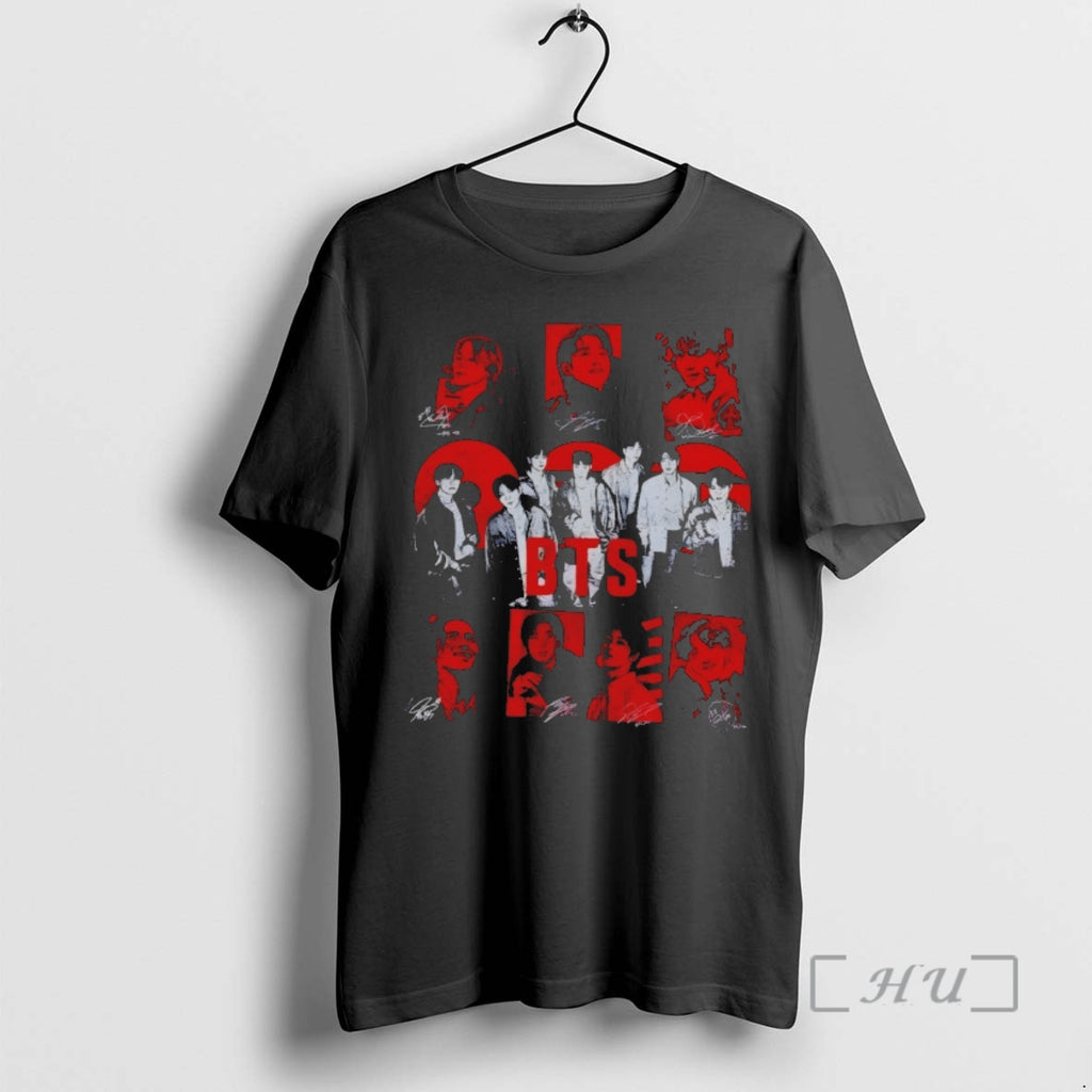 Officials Bang Tan Boy Vintage Bts Graphic Signature