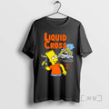 Officials Bart Simpson Liquid Cross Have A Coup Man Ice Car Premium T Shirts Sweater