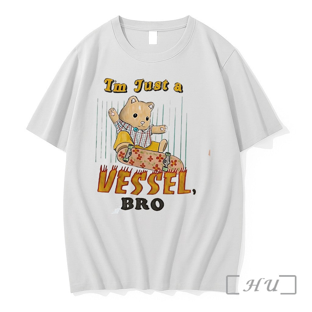 Officials Bear Im Just A Vessel Bro Tee Premium T Shirts Sweater Jpg Unisex , , , Long Sleeve Tee